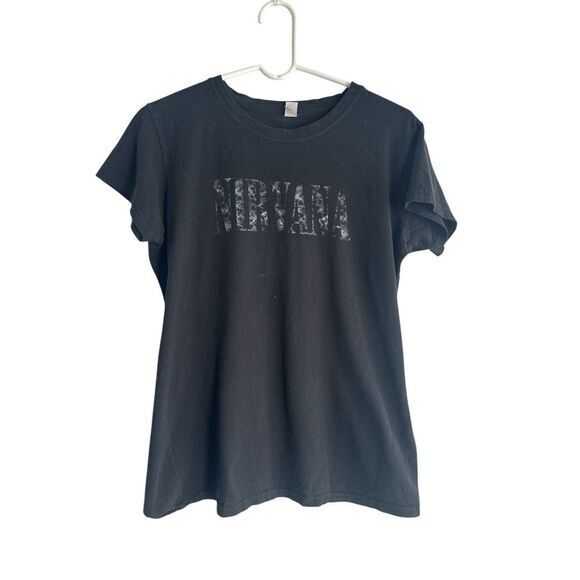 Black Nirvana Band Tee‎ Size XL - Picture 1 of 6